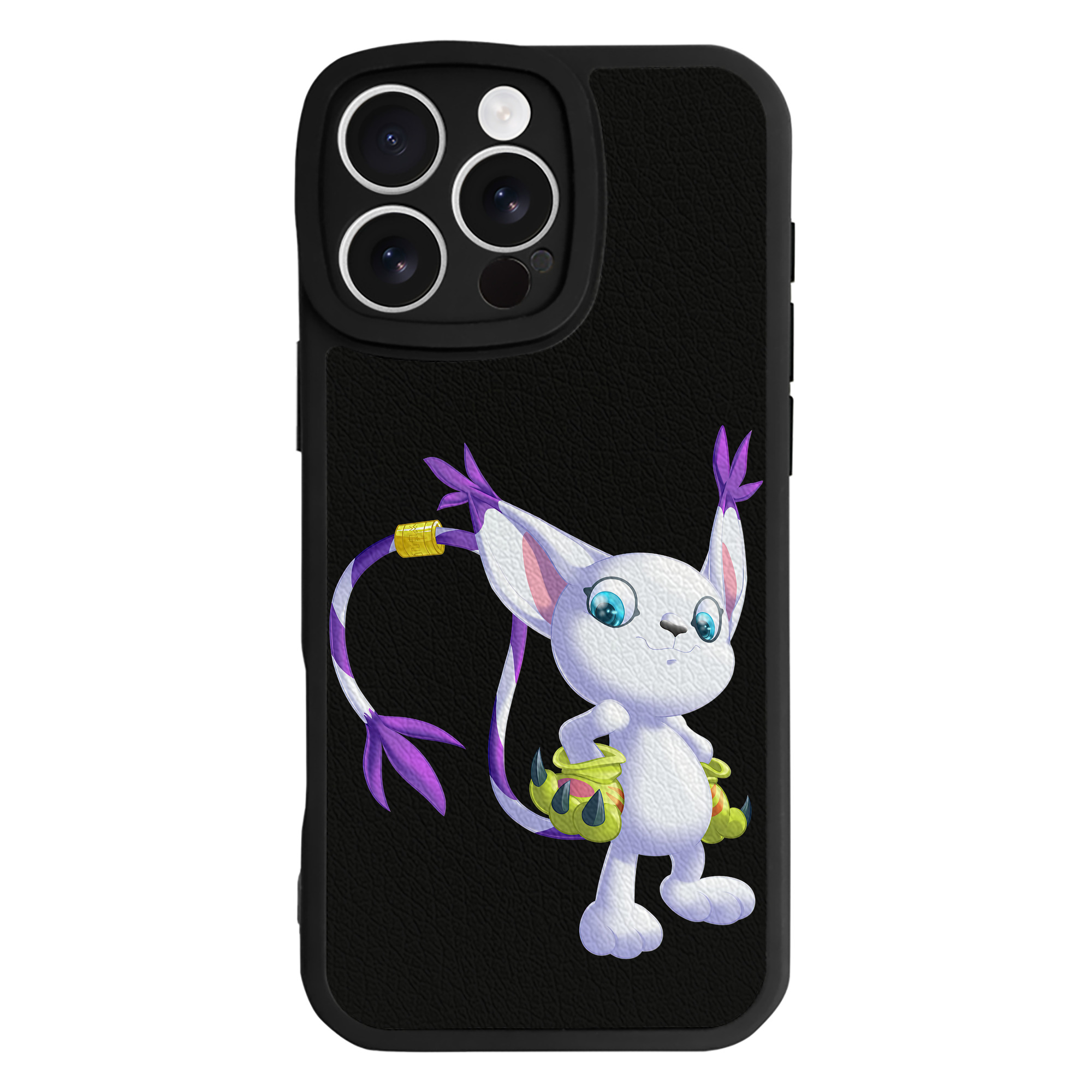 （画像用） Digimon デジタルモンスター/デジモン 【iPhone 16シリーズ対応】シリコンスマホケース（レザー調） 材質：シリコン